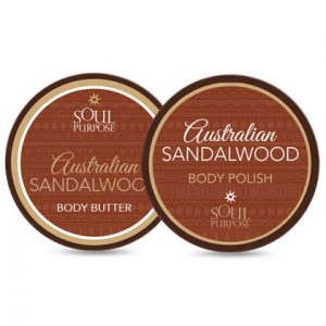 Australian Sandalwood Body Glow Set