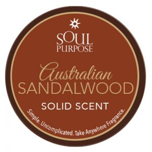 Australian Sandalwood Solid Scent - 0.5 oz