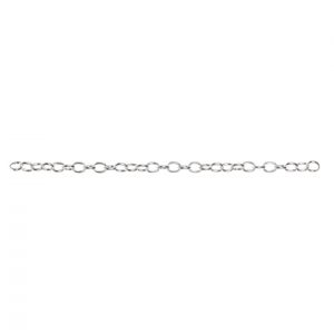 Connector Chain 6¨ - Bright Silver