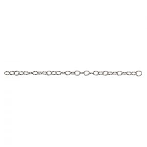 Connector Chain 6¨ - Dark Silver