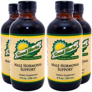 Male Hormonal Support (4oz) - 4 Pack