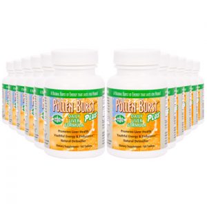 Pollen Burst™ Plus – Daily Liver Formula - 60 tablets (12 Pack)
