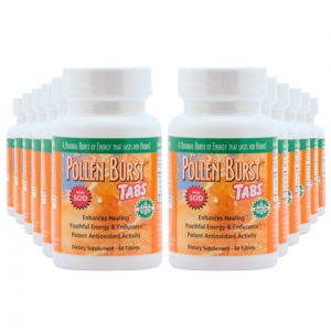 Pollen Burst™ Tabs - 60 Tablets (12 Pack)